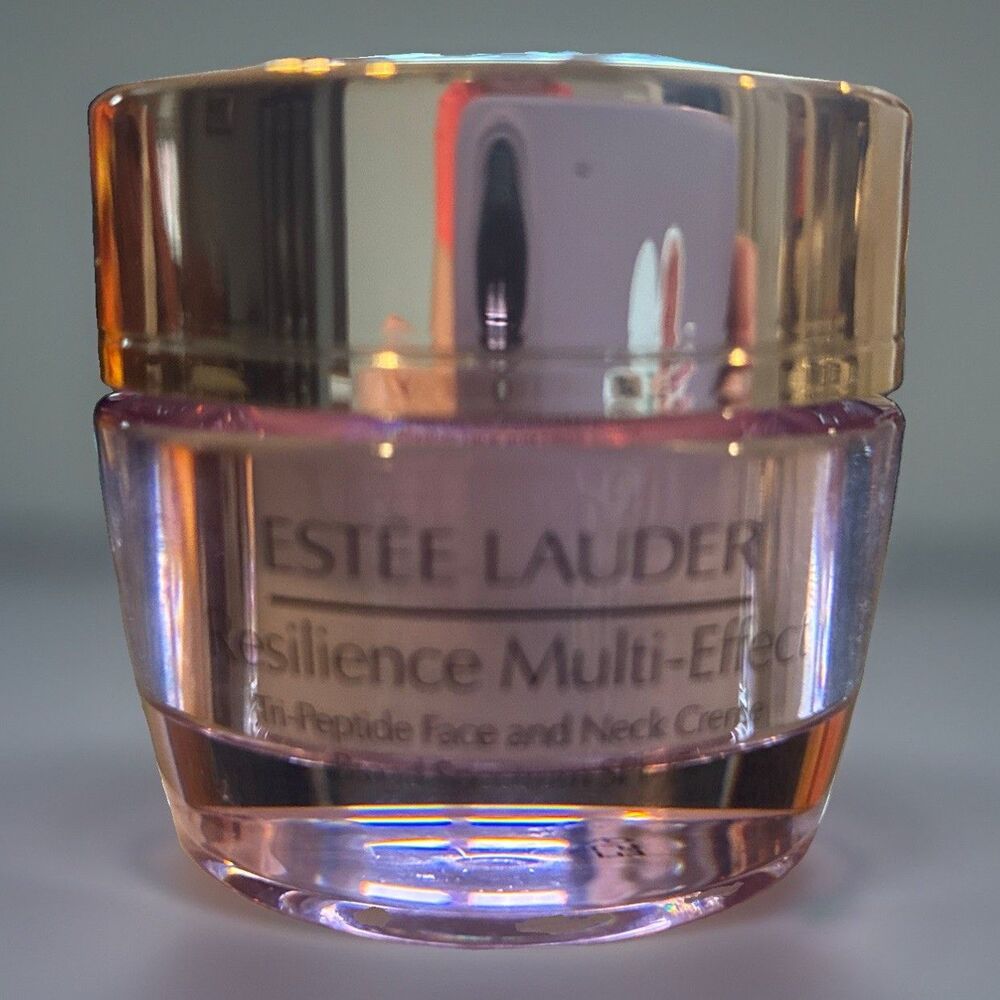 Estee Lauder Resilience Multi-Effect Tri-Peptide Face + Neck Cream 0.5 oz